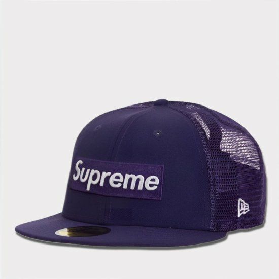 Supreme シュプリーム 2024SS Box Logo Mesh New Era Cap ボックスロゴ  