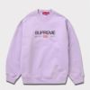 Supreme シュプリーム 2024SS Established Crewneck エスタブリッシュクルーネック  バイオレット　紫