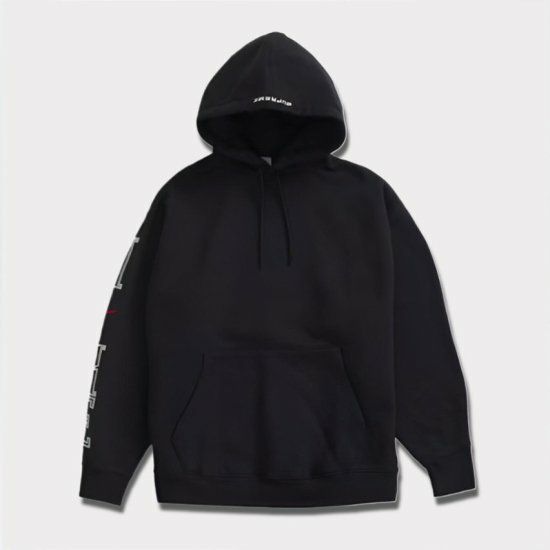 Supreme シュプリーム 2024SS Nike Hooded Sweatshirt ナイキフードパーカー  ブラック 黒