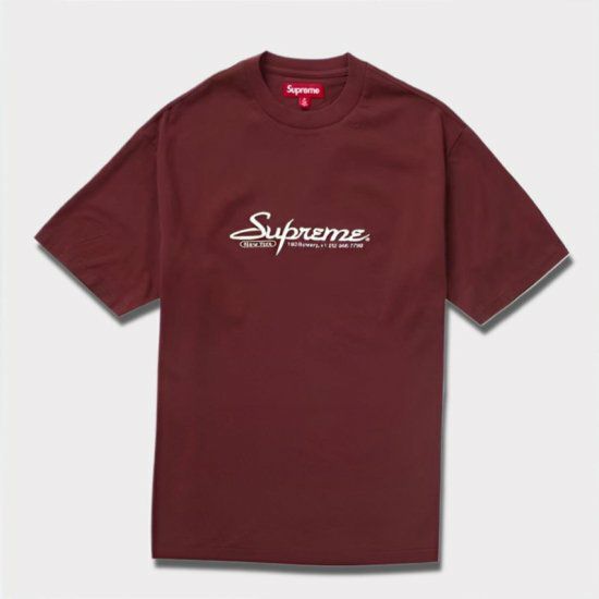 Supreme シュプリーム 2024SS Contact S/S Top コンタクトショートスリーブトップTシャツ ブラウン