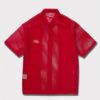 Supreme シュプリーム 2024SS Nike Mesh S/S Shirt  ナイキメッシュショートスリーブシャツ レッド 赤2