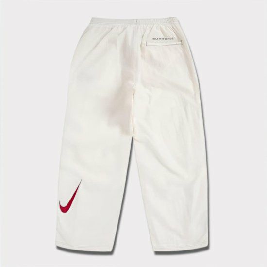 Supreme シュプリーム 2024SS Nike Ripstop Track Pant ナイキリップストップトラックパンツ ホワイト 白1