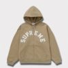 Supreme シュプリーム 2024SS Champion Zip Up Hooded Sweatshirt チャンピオンジップアップフードパーカー タン