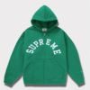 Supreme シュプリーム 2024SS Champion Zip Up Hooded Sweatshirt チャンピオンジップアップフードパーカー グリーン 緑