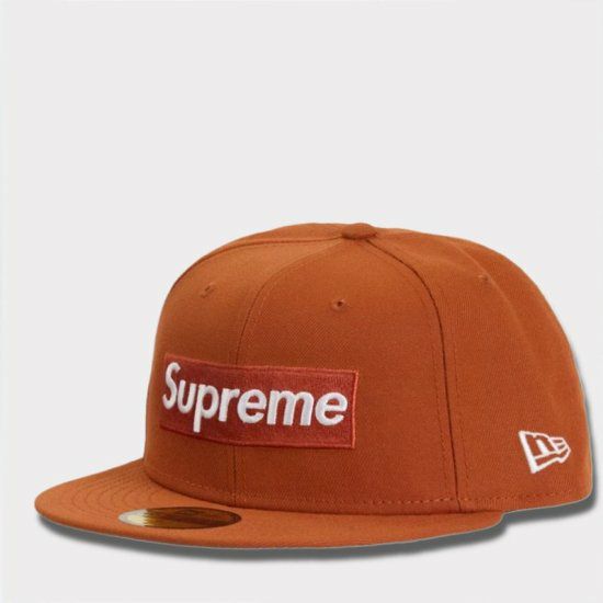 Supreme シュプリーム 2024SS  MLB Teams Box Logo New Era Cap MLBチームズボックスロゴニューエラキャップ 帽子 バーントオレンジ1