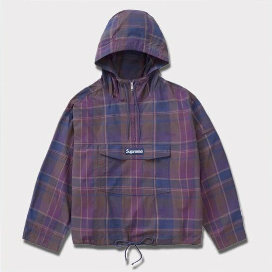 Supreme シュプリーム 2024SS Cotton Utility Anorak Jacket コットンユーティリティアノラックジャケット プレイド1