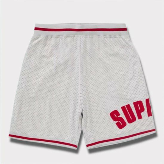 Supreme シュプリーム 2024SS Ultrasuede Mesh Short ウルトラスエードメッシュショーツ グレー 灰1