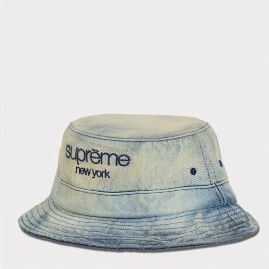 Supreme シュプリーム 2024SS Chino Twill Crusher Hat チノツイルクラッシャーハット 帽子 ダーティーインディゴ1