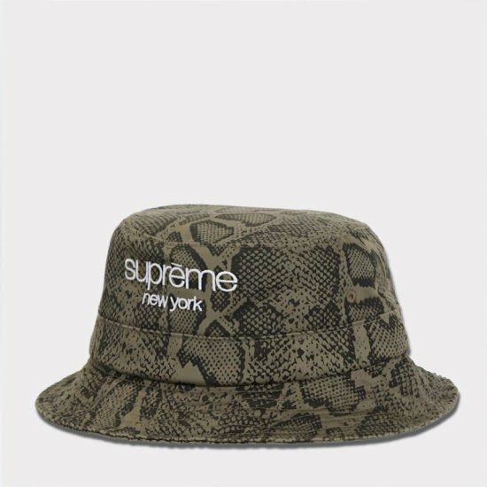 Supreme シュプリーム 2024SS Chino Twill Crusher Hat チノツイルクラッシャーハット 帽子 スネーク1