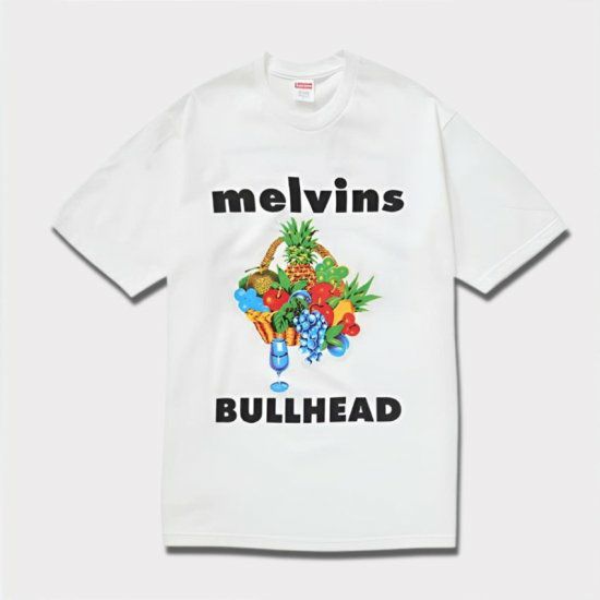 シュプリーム 24SS Melvins Bullhead Tee メルヴィンスブルヘッドT  