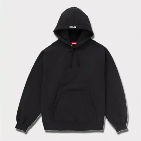 Supreme シュプリーム 2024SS Paint Hooded Sweatshirt ペイントフードパーカー ブラック 黒12