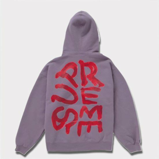 Supreme 2024SS Paint Hooded Sweatshirt | ペイントフードパーカー 