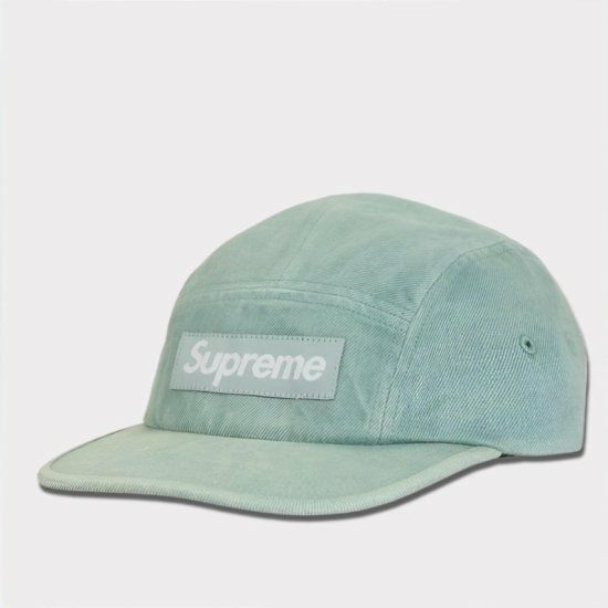 Supreme シュプリーム 2024SS Denim Camp Cap デニムキャンプキャップ 帽子 ミント1