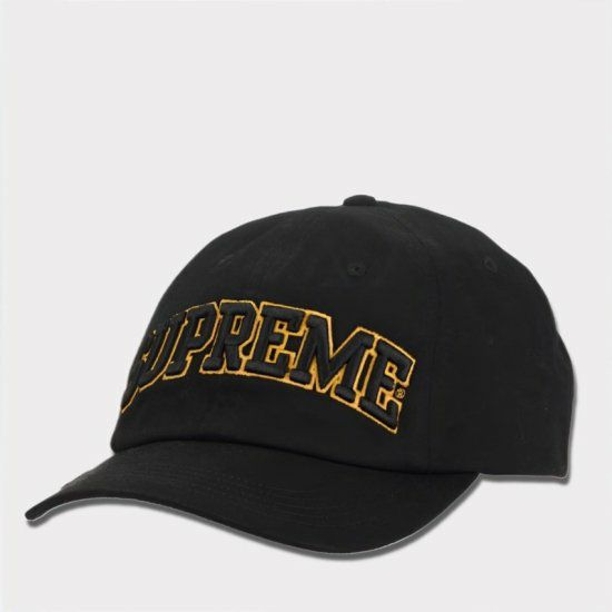 Supreme シュプリーム 2024SS  Difference 6Panel Cap ディファレンス6パネル キャップ ブラック 黒