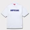 Supreme シュプリーム 2024SS Stencil Embroidered S/S Top Tee ステンシルエンブロイダードエスエストップ Tシャツ ホワイト 白