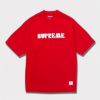 Supreme シュプリーム 2024SS Stencil Embroidered S/S Top Tee ステンシルエンブロイダードエスエストップ Tシャツ レッド 赤