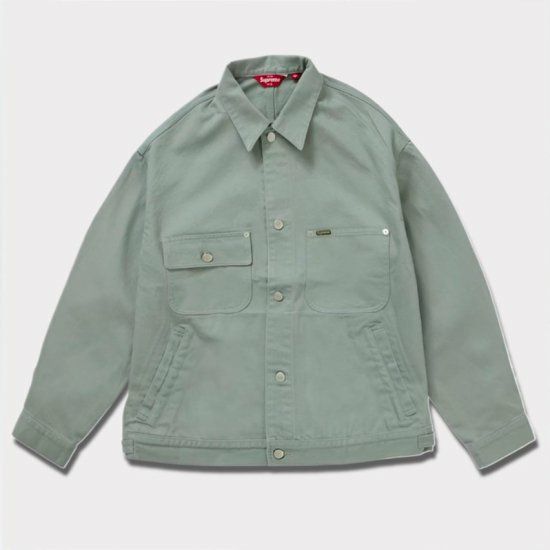 Supreme シュプリーム 2024SS　Denim Chore Trucker Jacket デニムチョアトラッカージャケット ミント1