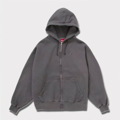 Supreme シュプリーム 2024SS Overdyed Small Box Zip Up Hooded Sweatshirt  オーバーダイドジップアップパーカー ブラック 黒 | Supreme(シュプリーム)オンライン通販専門店 Be-supremer I  新作2024AW販売中