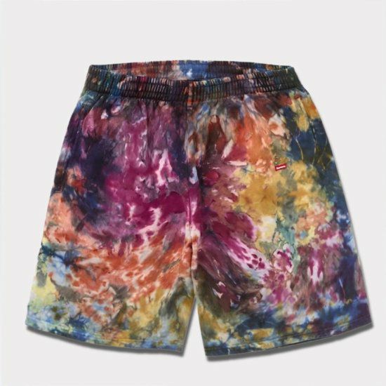 Supreme シュプリーム 2024SS Overdyed Small Box Sweatshort オーバーダイドスモールスウェットショーツ マルチカラー