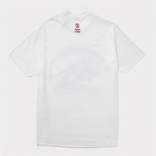 Supreme シュプリーム 2024SS Ducati Bike Tee ドゥカティバイクTシャツ ホワイト 白2
