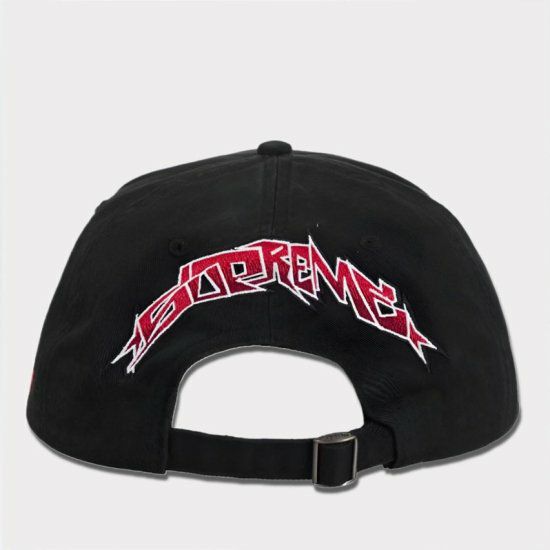 Supreme シュプリーム 2024SS Ducati 6Panel Cap ドゥカティ６パネルキャップ ブラック 黒2