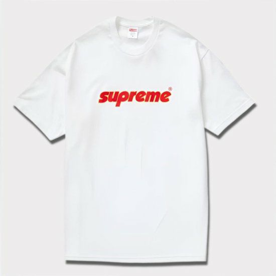 Supreme シュプリーム 2024SS Pinline Tee ピンラインTシャツ ホワイト　白