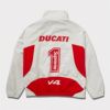 Supreme シュプリーム 2024SS Ducati Track Jacket ドゥカティトラックジャケット ライトグレー 灰2