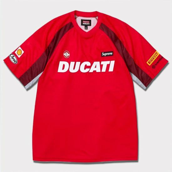 Supreme シュプリーム 2024SS Ducati Soccer Jersey ドゥカティサッカージャージー レッド 赤1