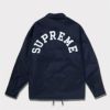 Supreme シュプリーム 2024SS Champion Coaches Jacket チャンピオンコーチジャケット ネイビー 紺1