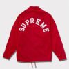 Supreme シュプリーム 2024SS Champion Coaches Jacket チャンピオンコーチジャケット レッド　赤1