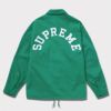 Supreme シュプリーム 2024SS Champion Coaches Jacket チャンピオンコーチジャケット グリーン　緑1