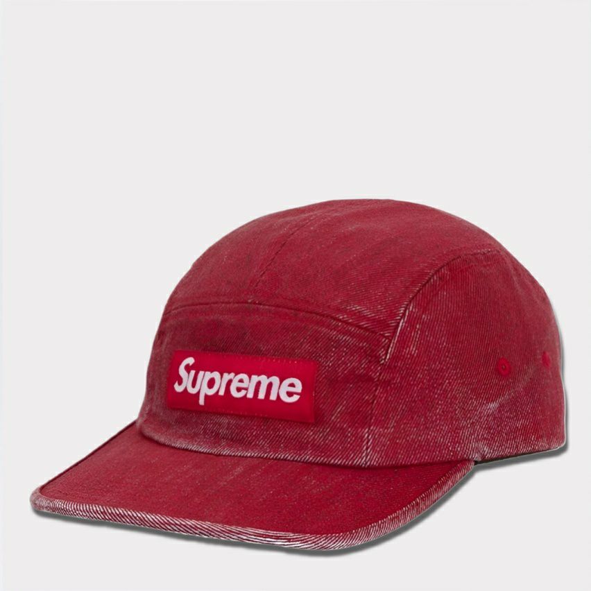 Supreme シュプリーム 2024SS Coated Denim Camp Cap コーテッドデニムキャンプキャップ レッド 赤 | Supreme (シュプリーム)オンライン通販専門店 Be-supremer I 新作2024AW販売中