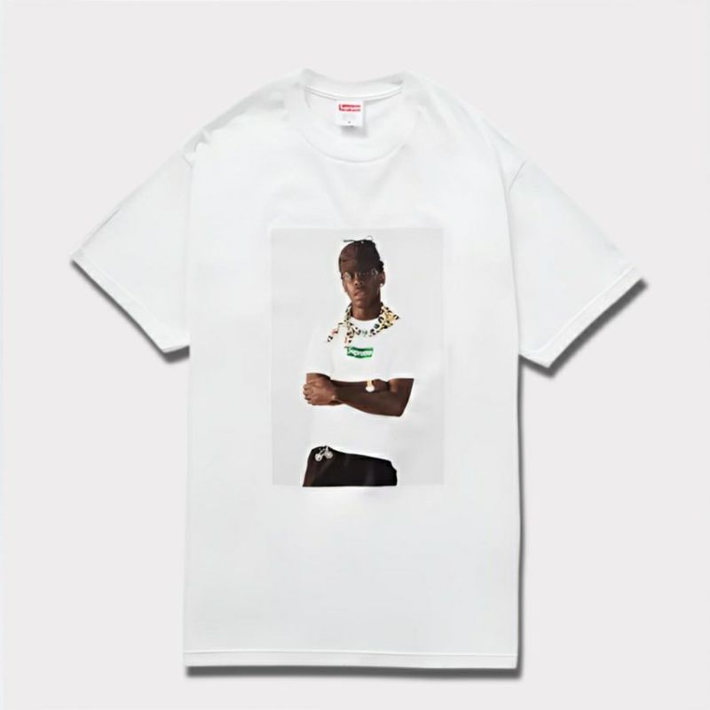 新作 supreme tyler the creator tee white