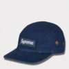 新作 supreme 2024aw military camp cap ネイビー1