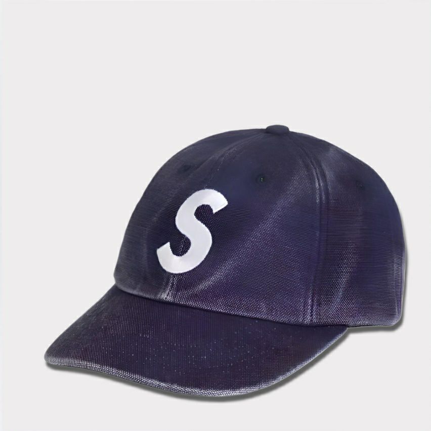 正規品 Supreme 設ける キャップ 帽子 アメリカ製 デニム ネイビー 紺
