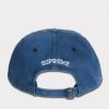 新作 supreme pigment s logo 6panel cap デニム2