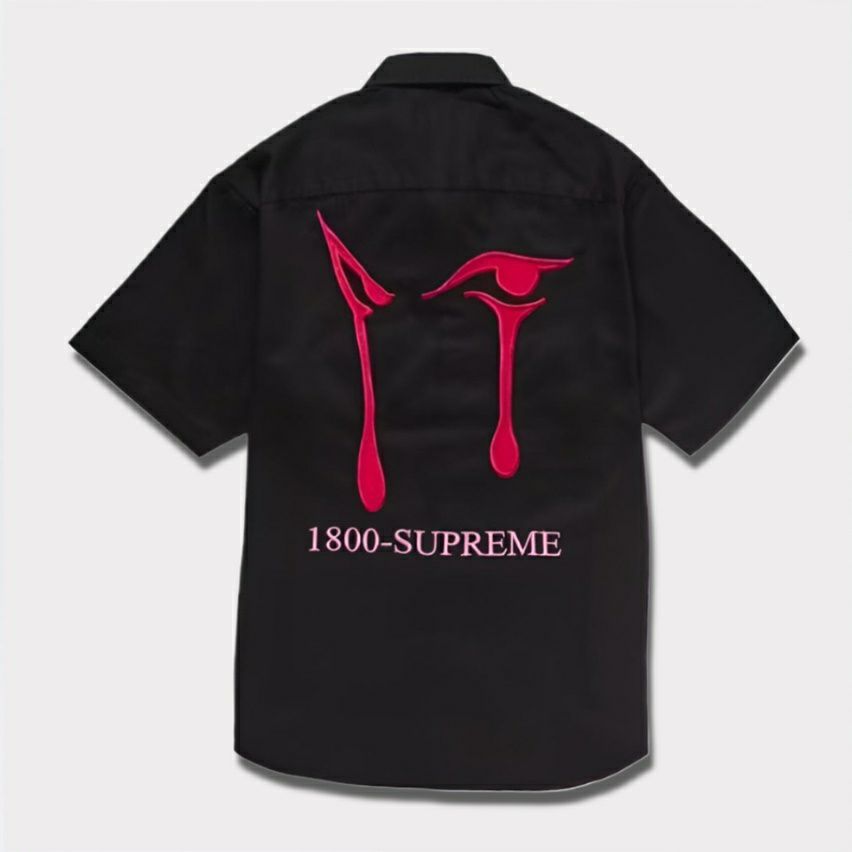Supreme Dog S/S 分厚けれ Work Shirt 半袖シャツ Mサイズ 新品