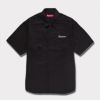 新作 supreme AOI Eyes S/S Work Shirtブラック2