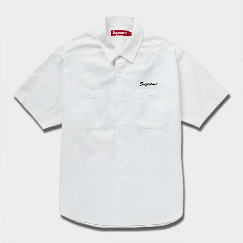 新作 supreme AOI Eyes S/S Work Shirt（ ホワイト2