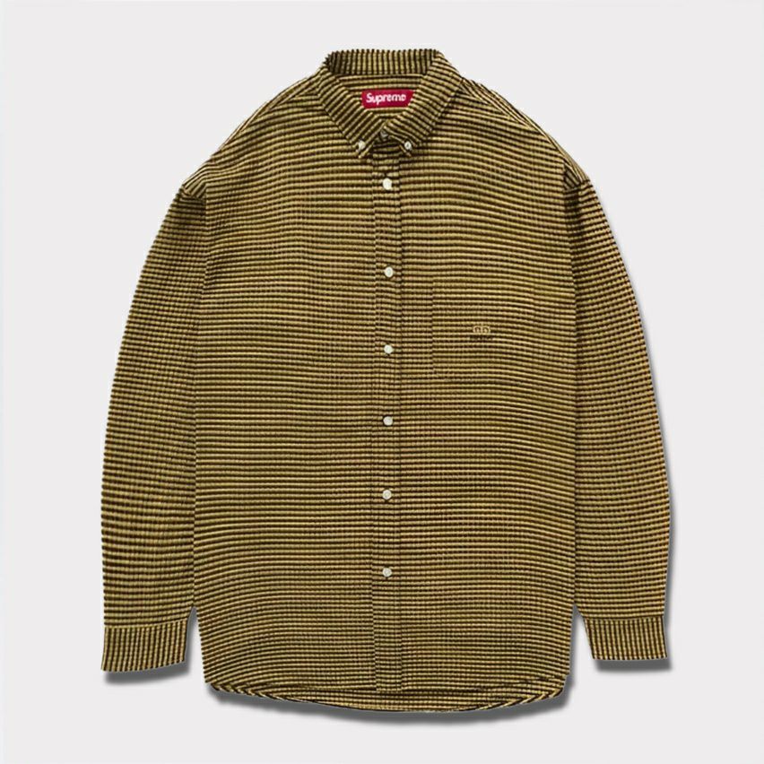 Supreme シュプリーム 2024AW Loose Fit Flannel Oxford Shirt ルーズ 