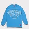 新作 supreme Athletic Studded L/S Topブルー1