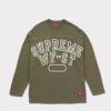 新作 supreme Athletic Studded L/S Topオリーブ１