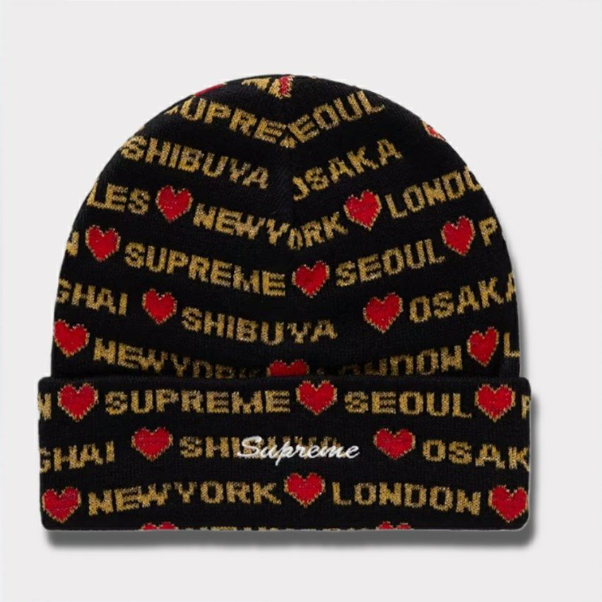 Supreme シュプリーム 2024AW Hearts Beanie ハートビーニー ニット帽  