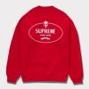 supreme 新作 24aw crest crewneck レッド１