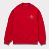 supreme 新作 24aw crest crewneck レッド2