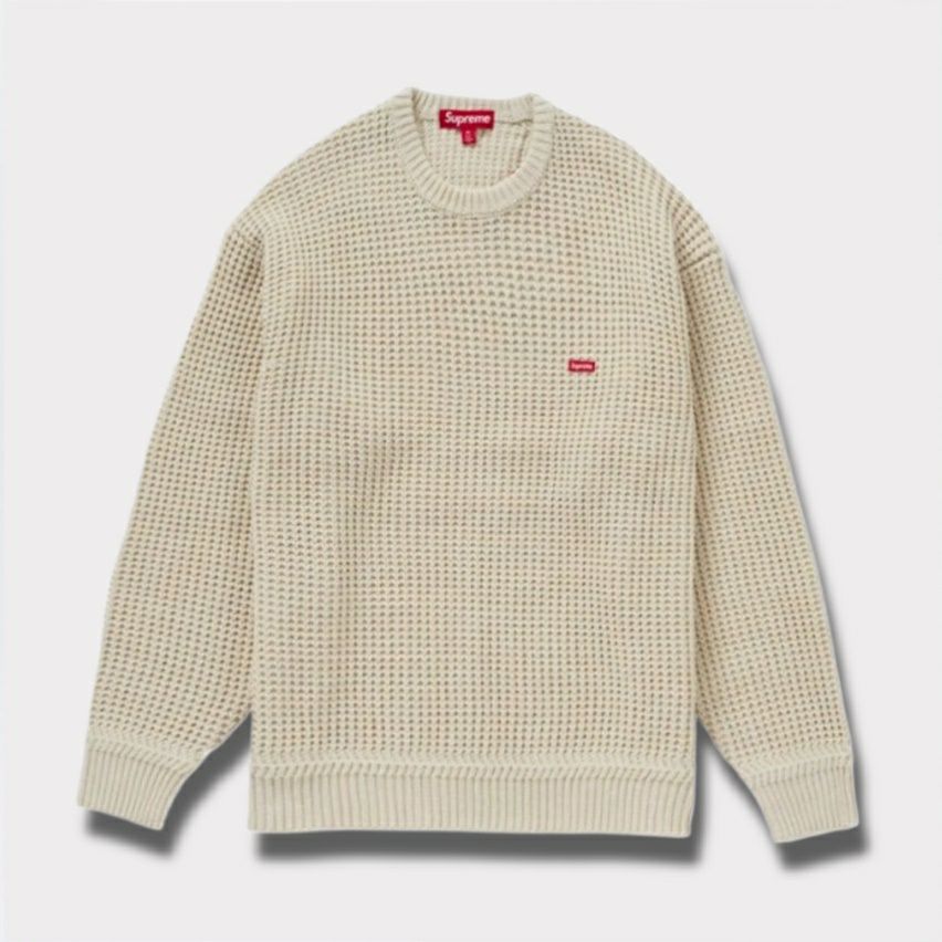 Supreme シュプリーム 2024AW Waffle Small Box Sweater ワッフル 