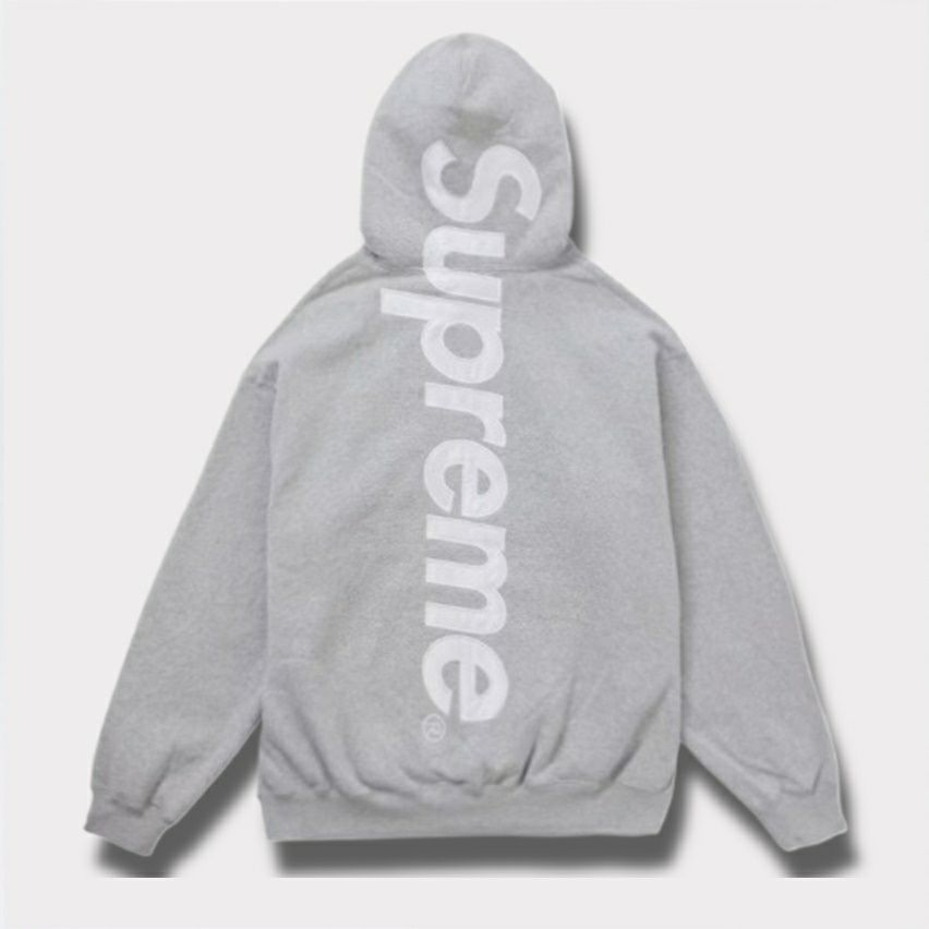 Supreme シュプリーム 2024AW Satin Applique Hooded Sweatshirt  
