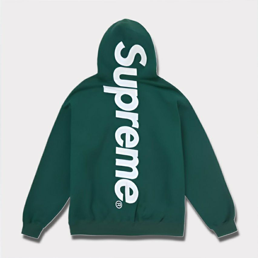 Supreme シュプリーム 2024AW Satin Applique Hooded Sweatshirt  