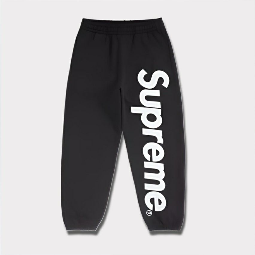 Supreme シュプリーム 2024AW Satin Applique Sweatpant サテンアップリケスウェットパンツ ブラック |  Supreme(シュプリーム)オンライン通販専門店 Be-supremer I 新作2024AW販売中