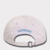 supreme 24aw 新作 bleached chino 6panel cap ライトパープル1